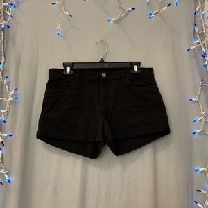 H&M Black Shorts